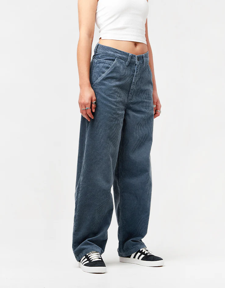 Route One Super Baggy Big Wale Cords - Air Force Blue - Image 11