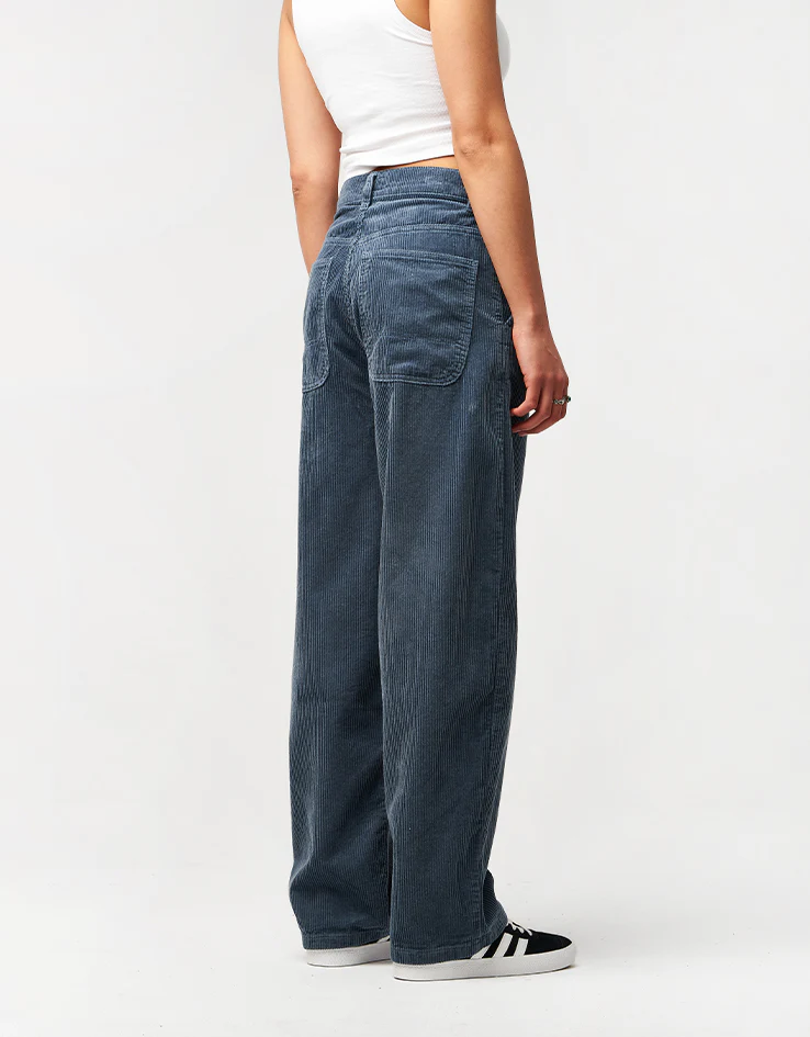 Route One Super Baggy Big Wale Cords - Air Force Blue - Image 12