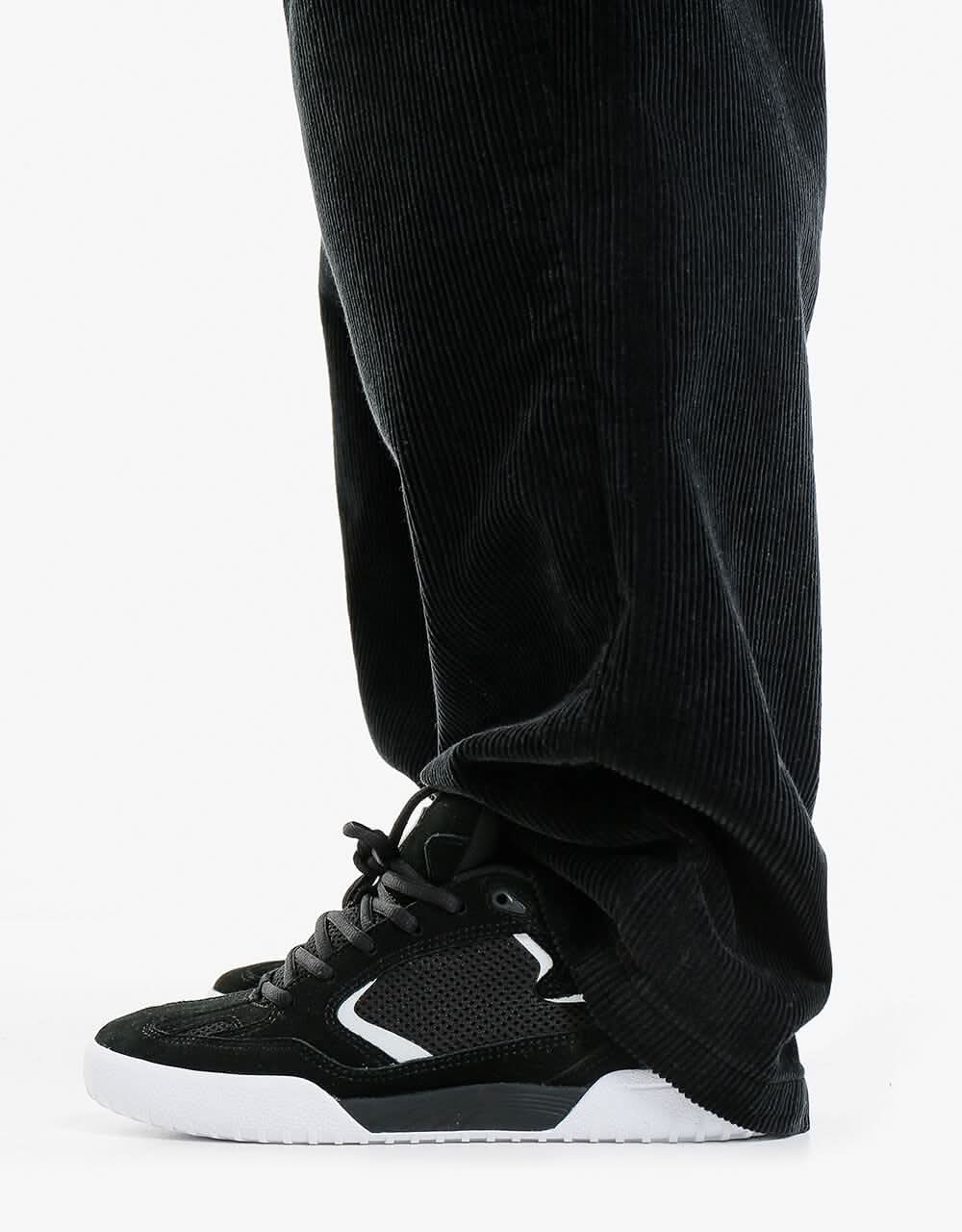 Route One Super Baggy Big Wale Cords - Black - Image 5