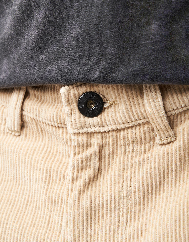 Route One Super Baggy Big Wale Cords - Stone - Image 4