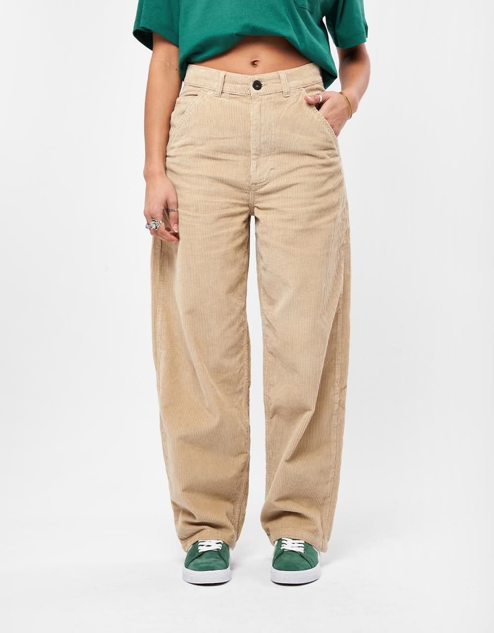Route One Super Baggy Big Wale Cords - Stone - Image 7