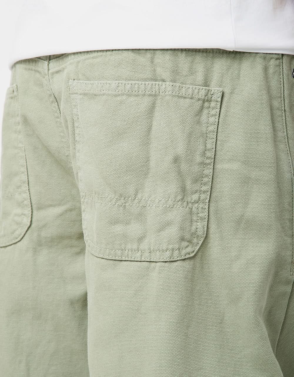 Route One Super Baggy Canvas Pant - Oil Green - Image 8