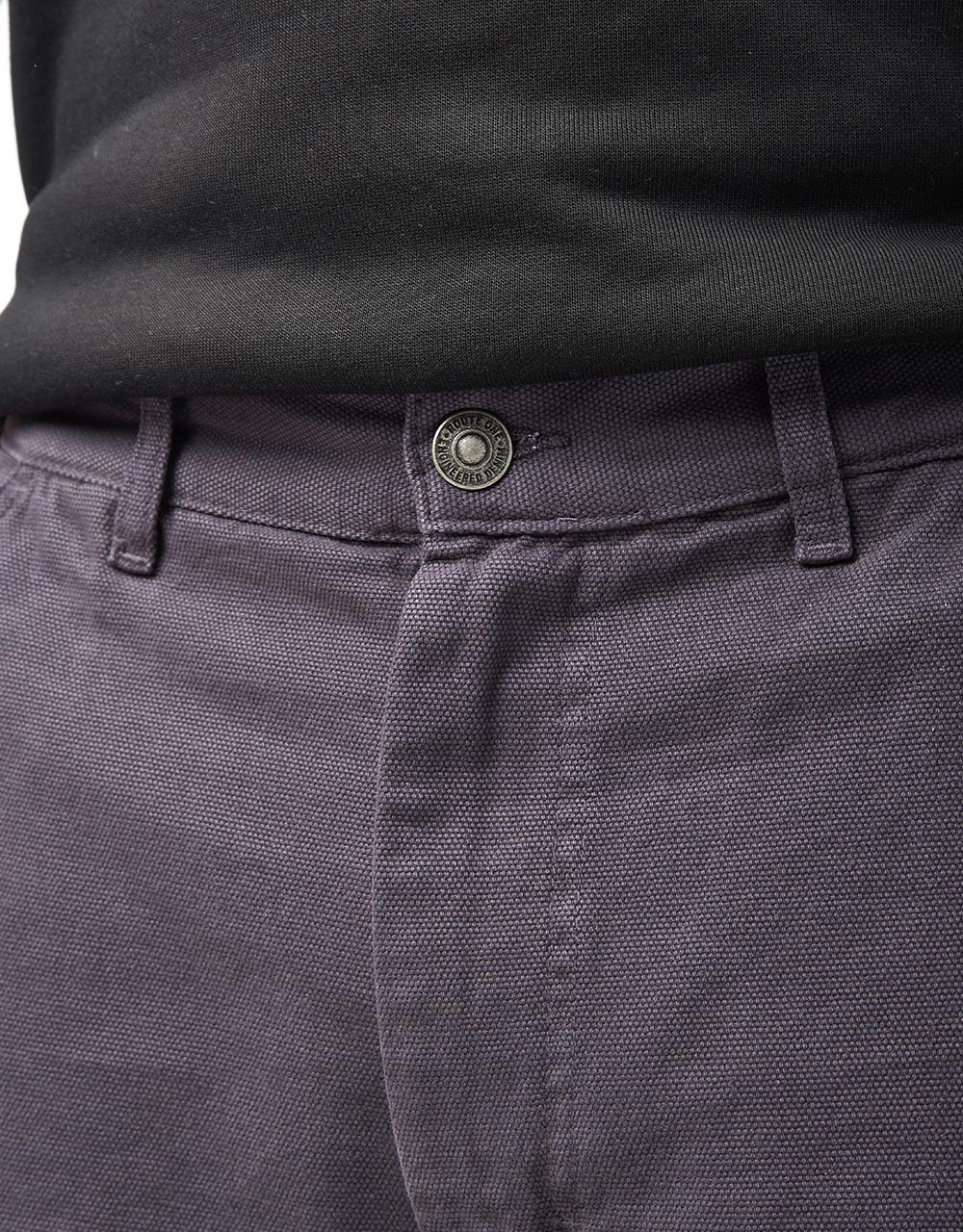 Route One Super Baggy Canvas Pant - Smokey Purple - Image 6