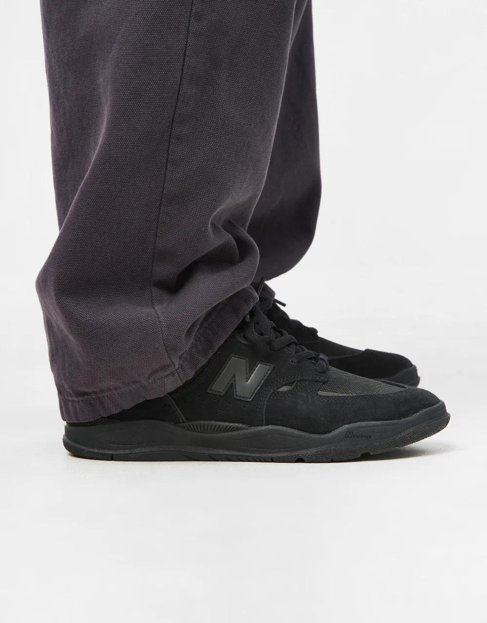 Route One Super Baggy Canvas Pant - Smokey Purple - Image 7