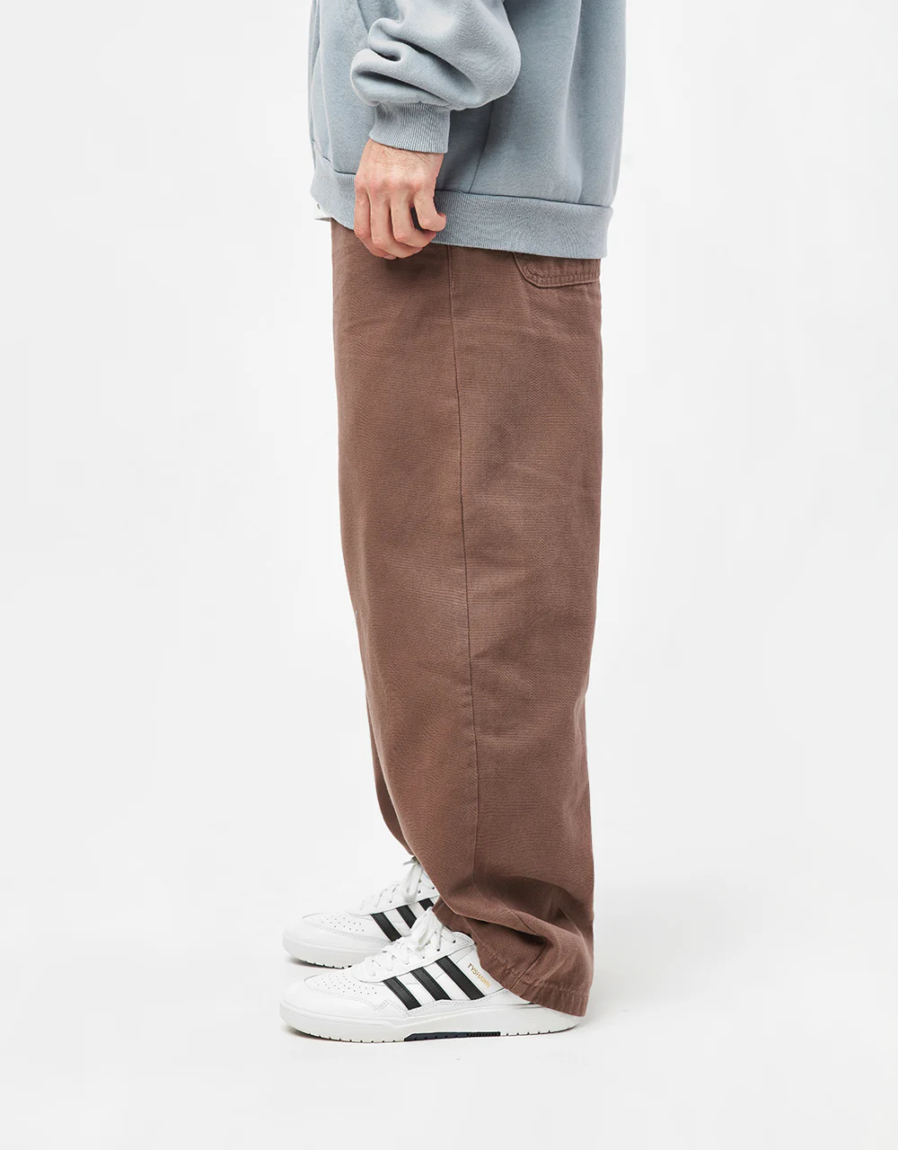 Route One Super Baggy Canvas Pant - Tiramisu - Image 2
