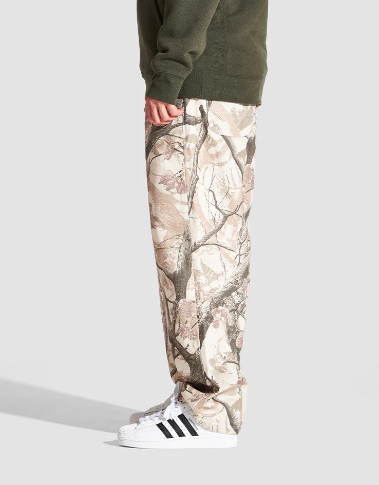 Route One Super Baggy Canvas Pants - Tree Camo (Brown) - Image 3