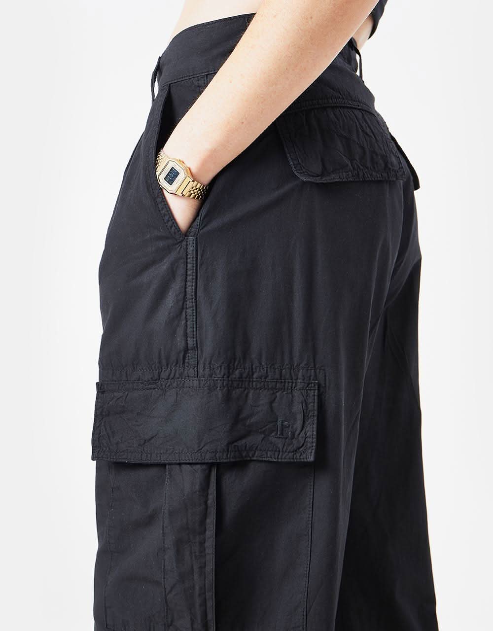 Route One Super Baggy Cargo Pant - Black - Image 18