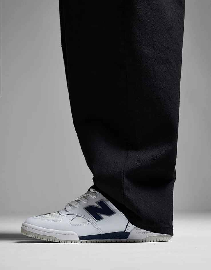 Route One Super Baggy Denim Jeans - Flat Black - Image 6