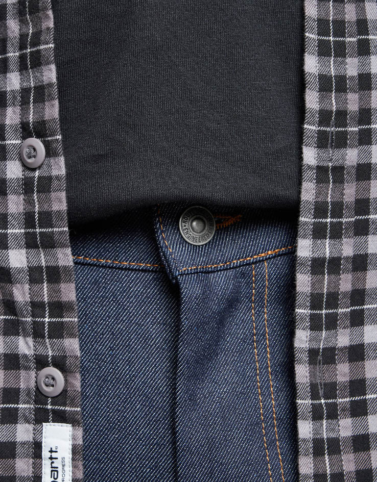 Route One Super Baggy Denim Jeans - Raw - Image 6