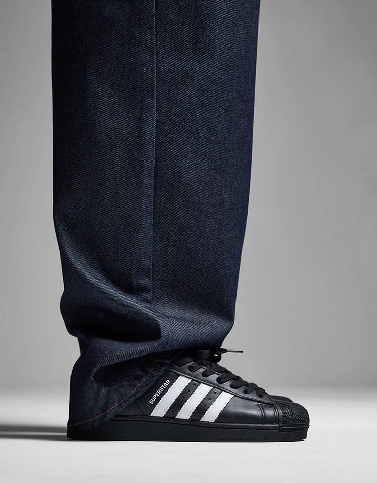 Route One Super Baggy Denim Jeans - Raw - Image 7