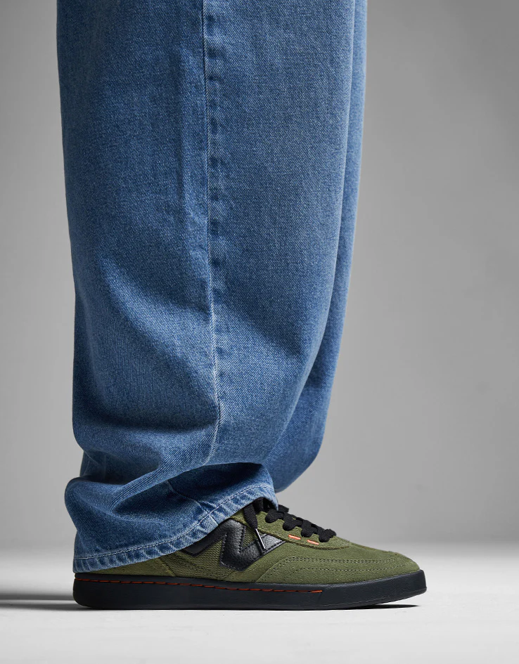 Route One Super Baggy Denim Jeans - Washed Blue - Image 7