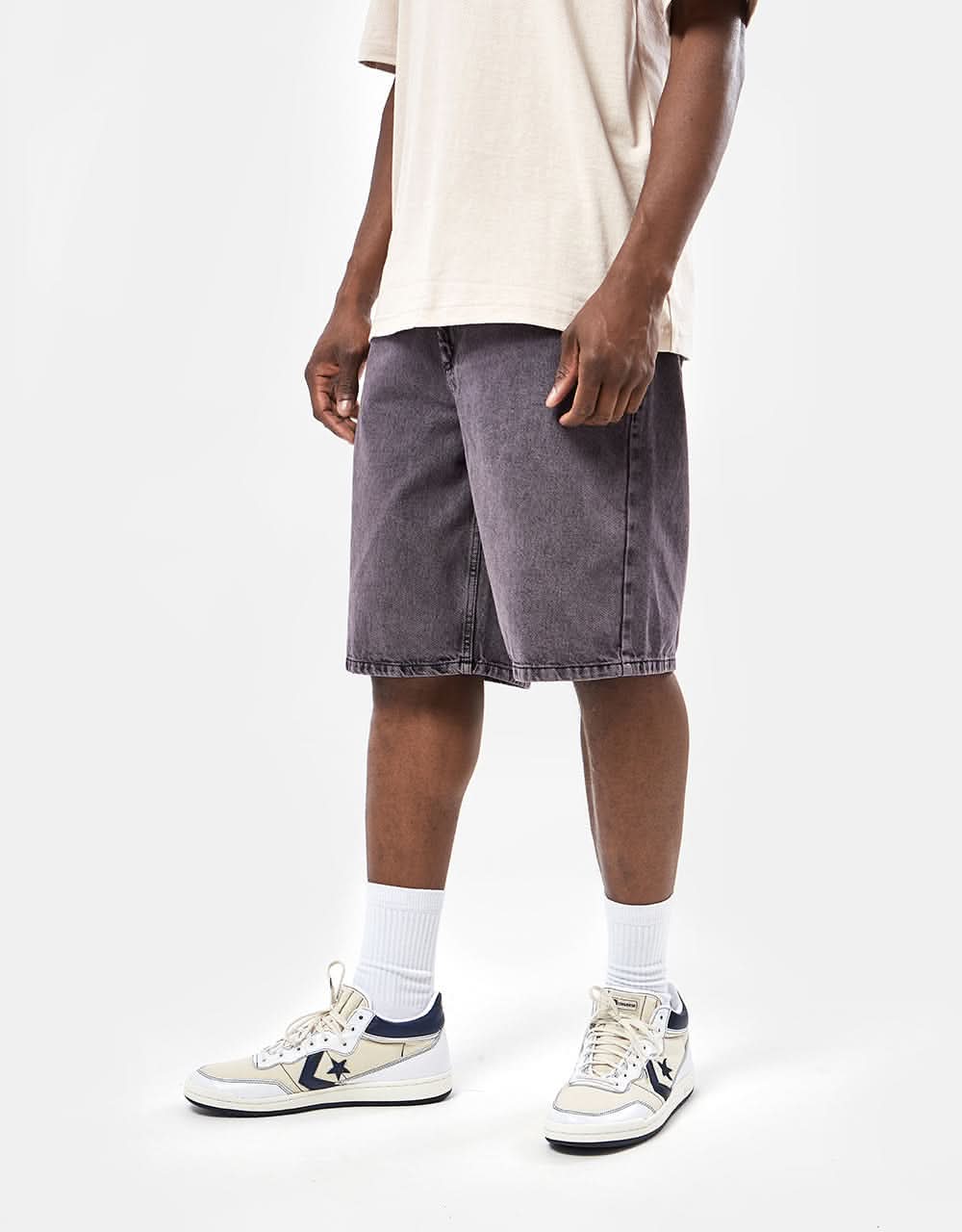 Route One Super Baggy Jorts - Moderate Purple - Image 3