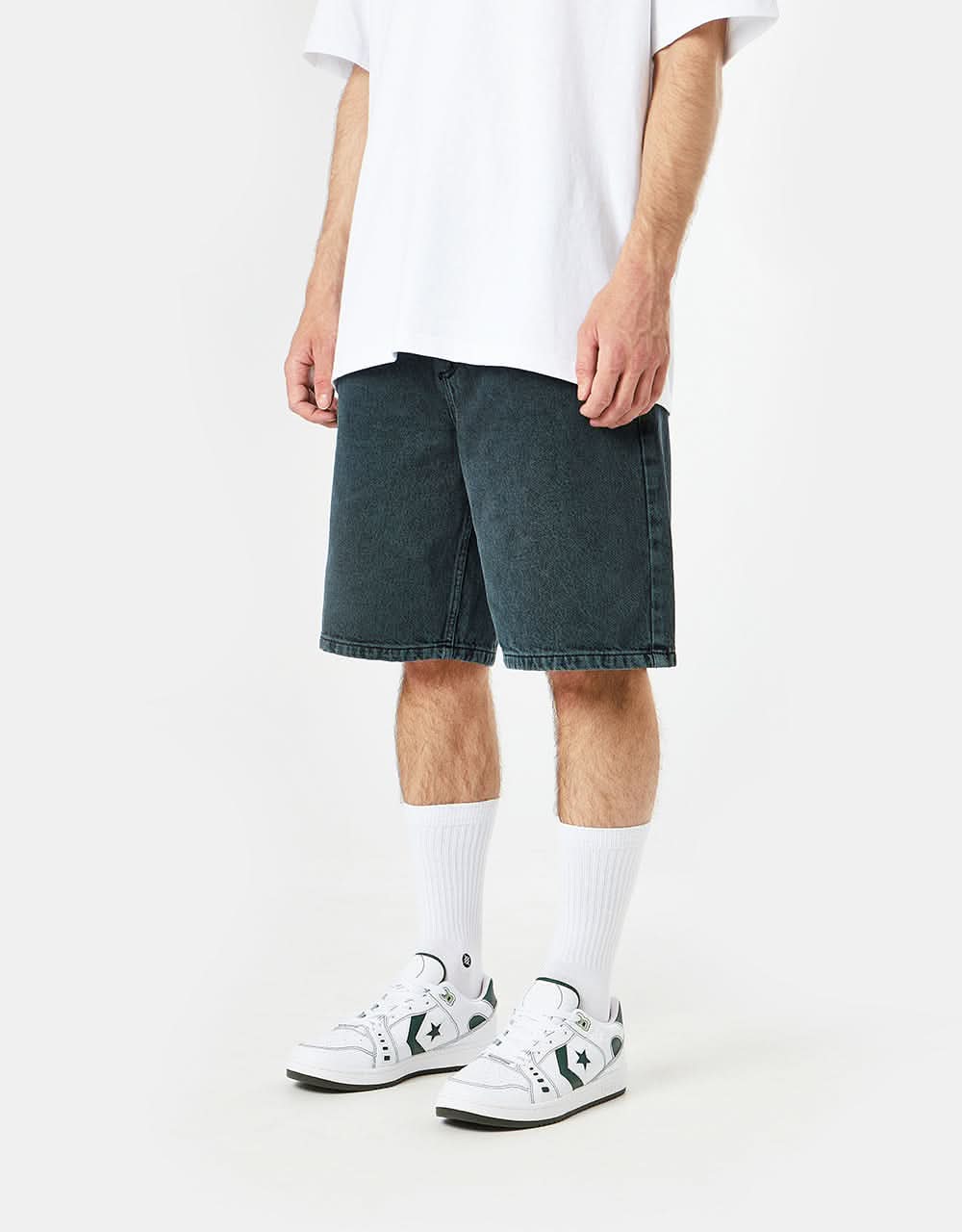 Route One Super Baggy Jorts - Shaded Spruce - Image 3