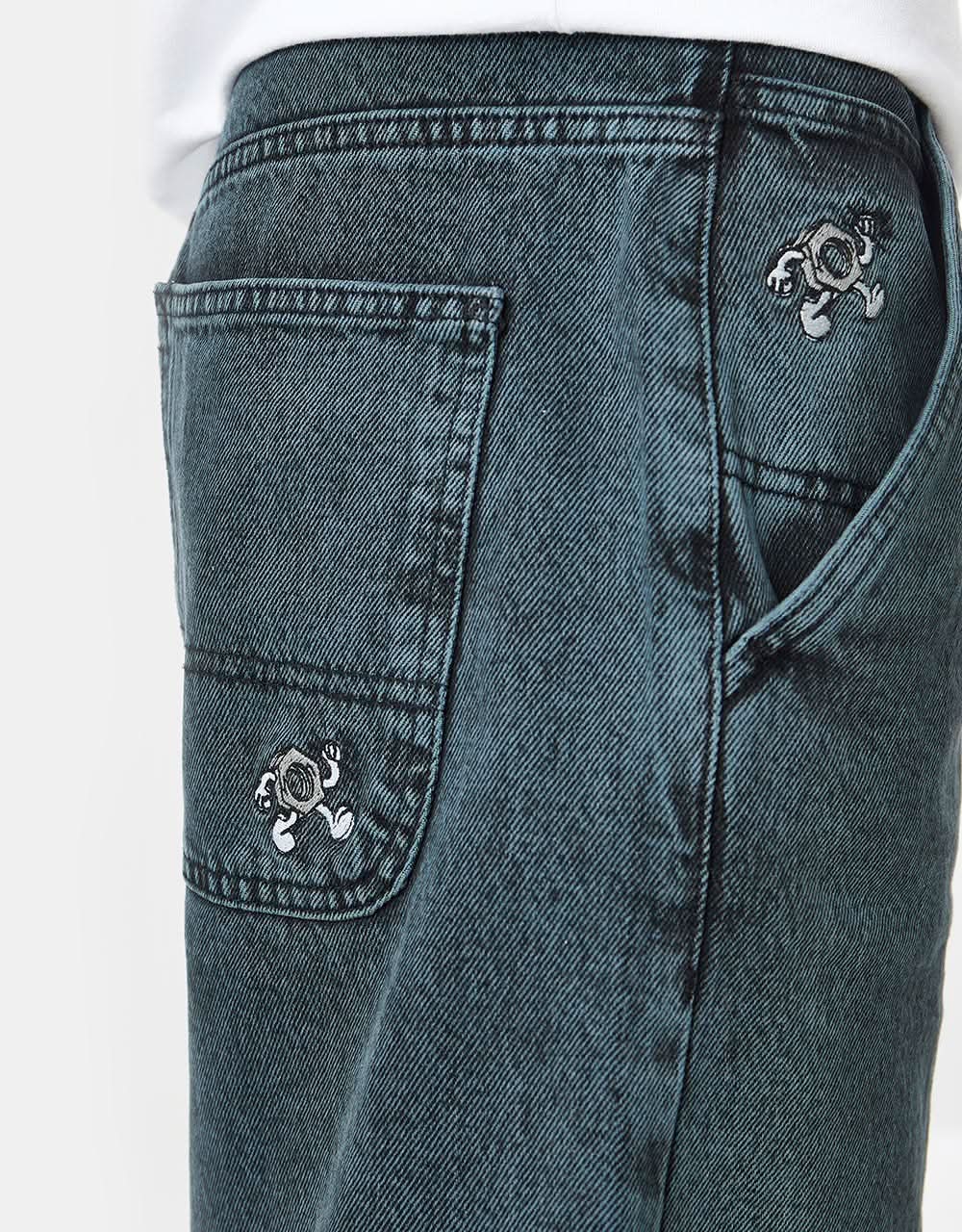 Route One Super Baggy Jorts - Shaded Spruce - Image 7