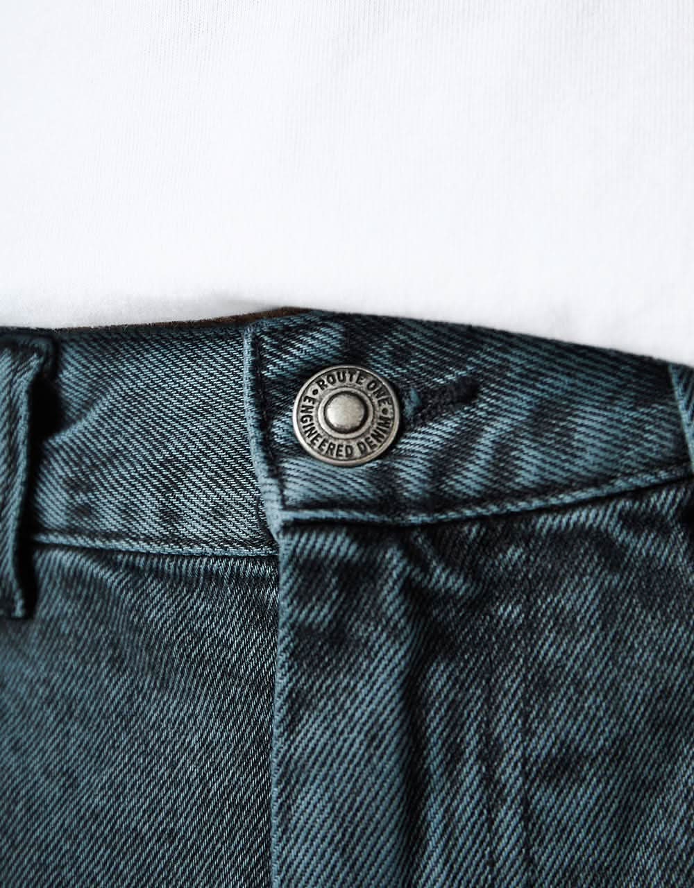 Route One Super Baggy Jorts - Shaded Spruce - Image 8