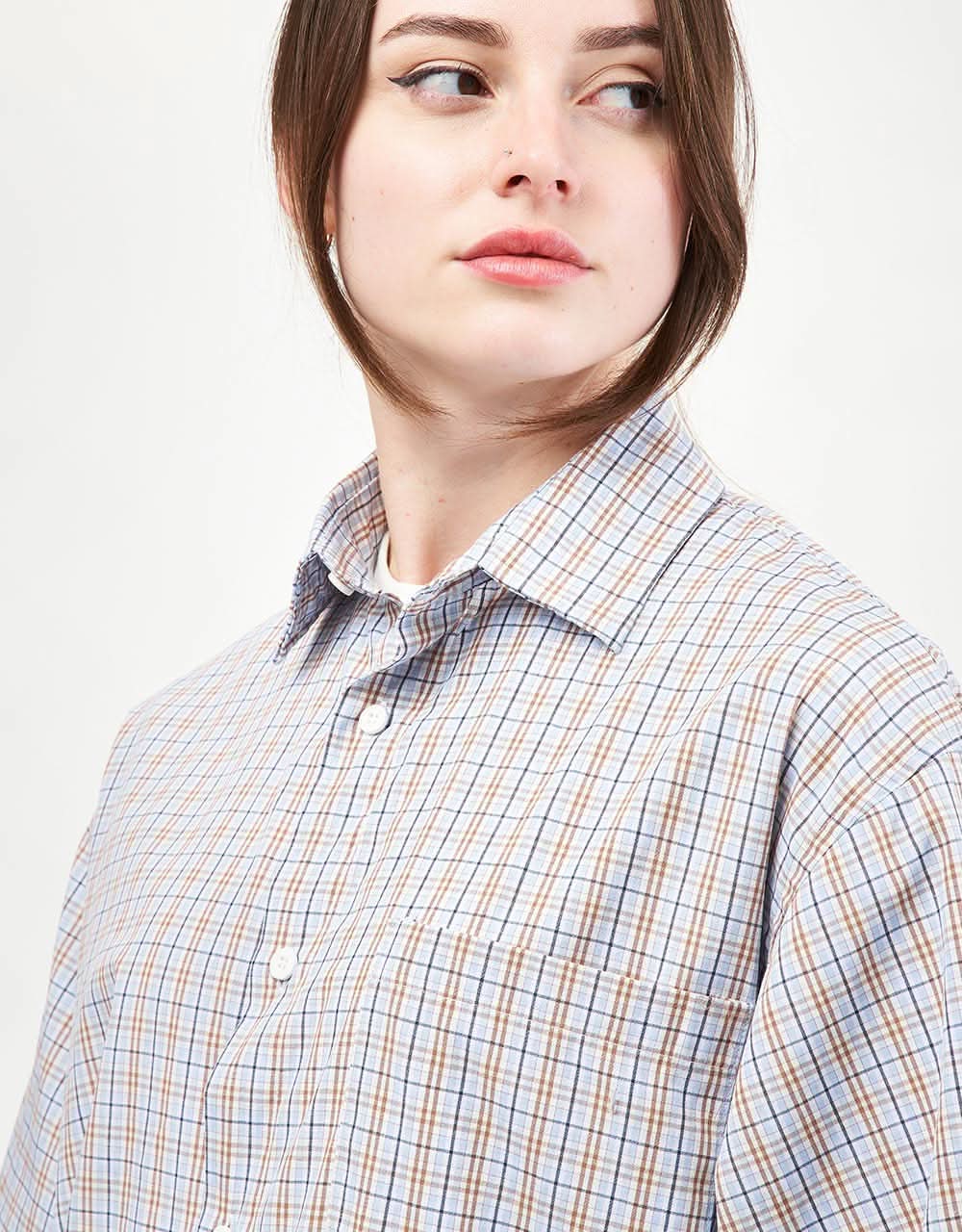 Route One Aubert S/S Shirt - Plaid - Image 10