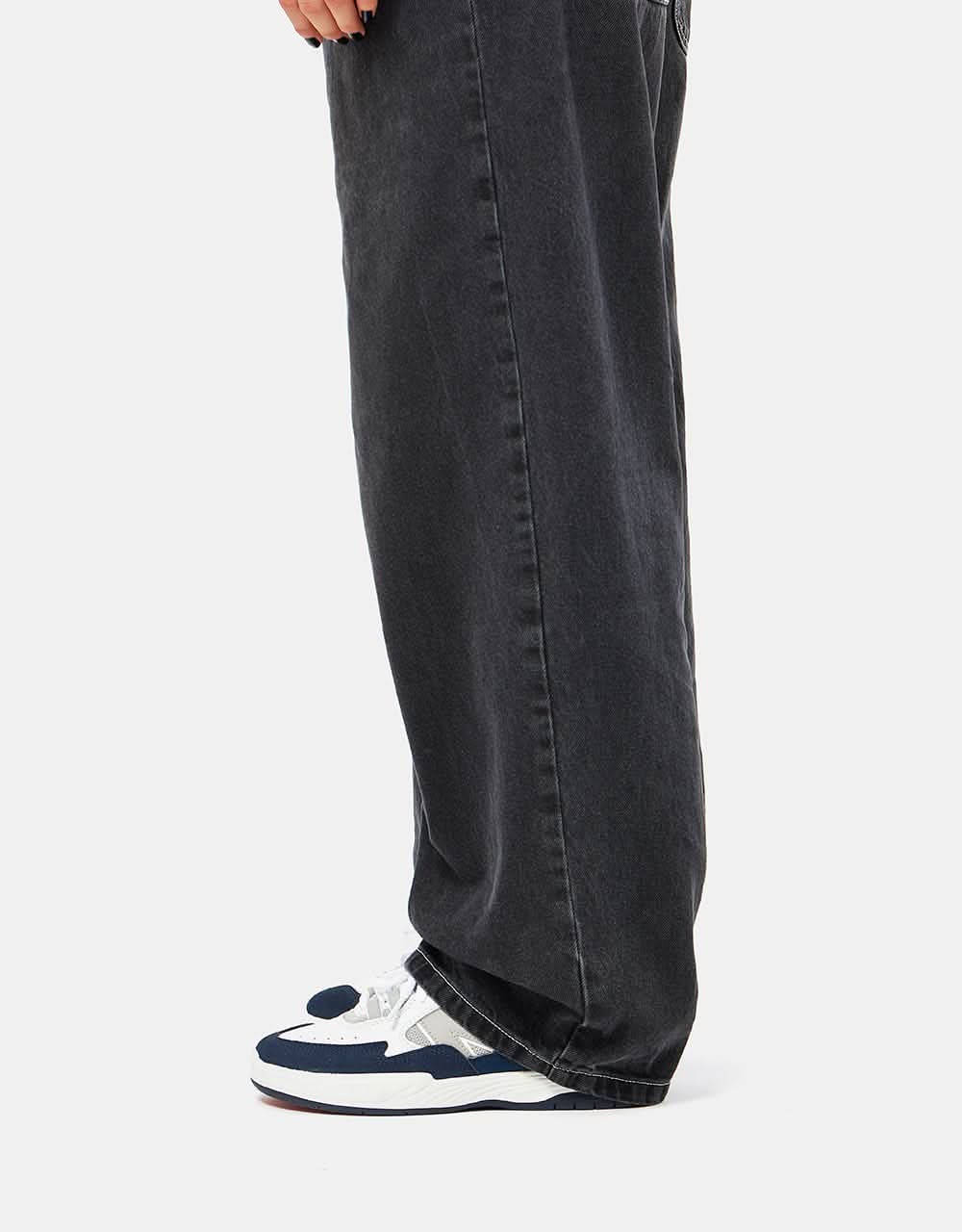 Route One Super Baggy XL Denim Jeans- Washed Black - Image 12