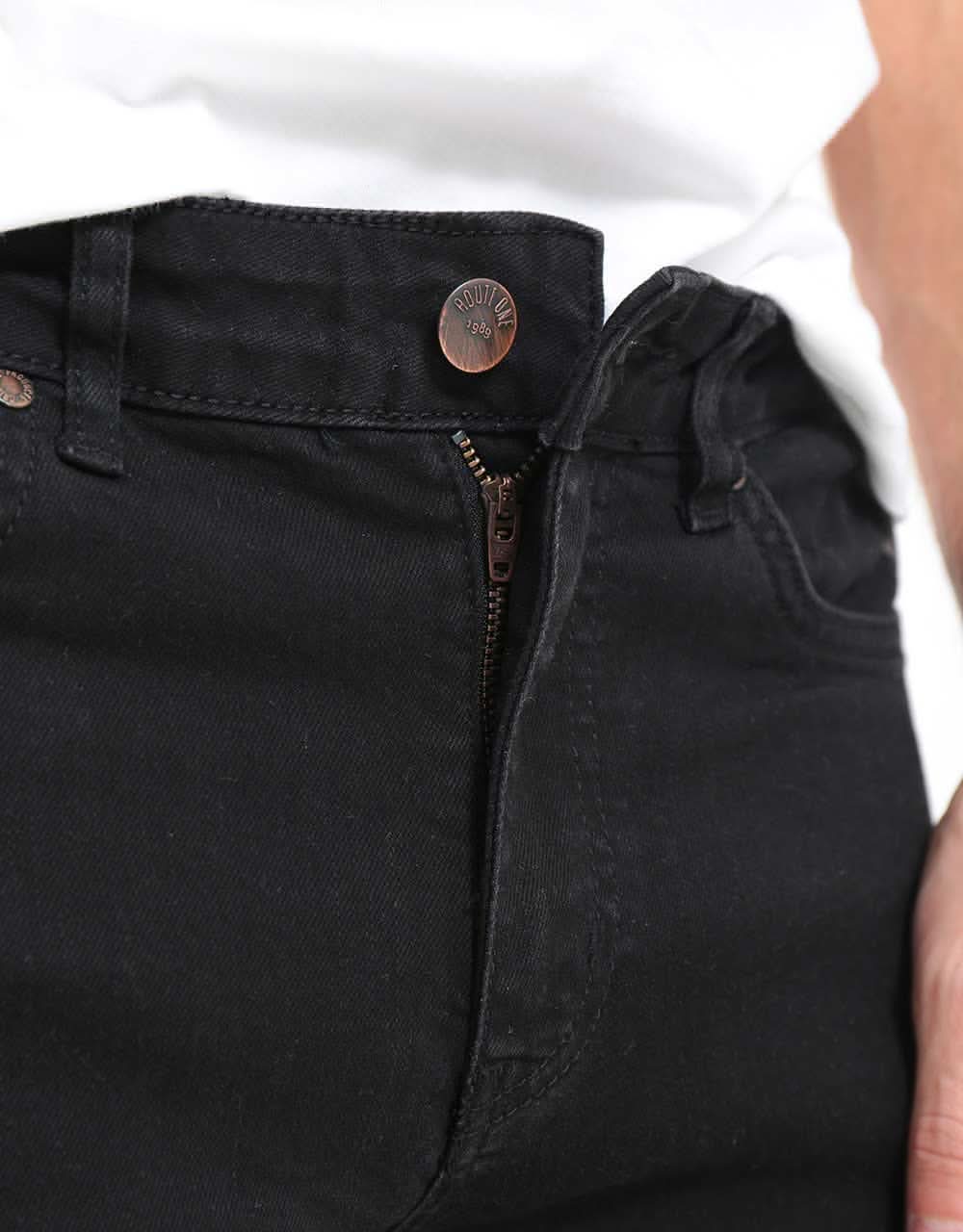 Route One Super Skinny Denim Jeans - Black - Image 6