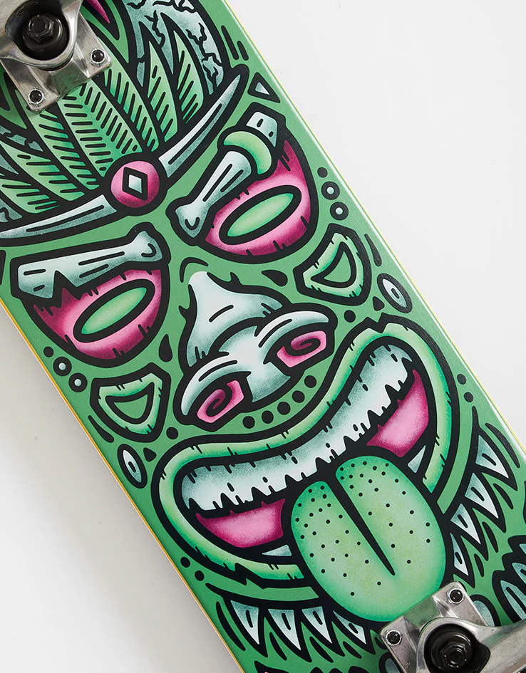 Route One Tiki Complete Skateboard - 8" - Image 2