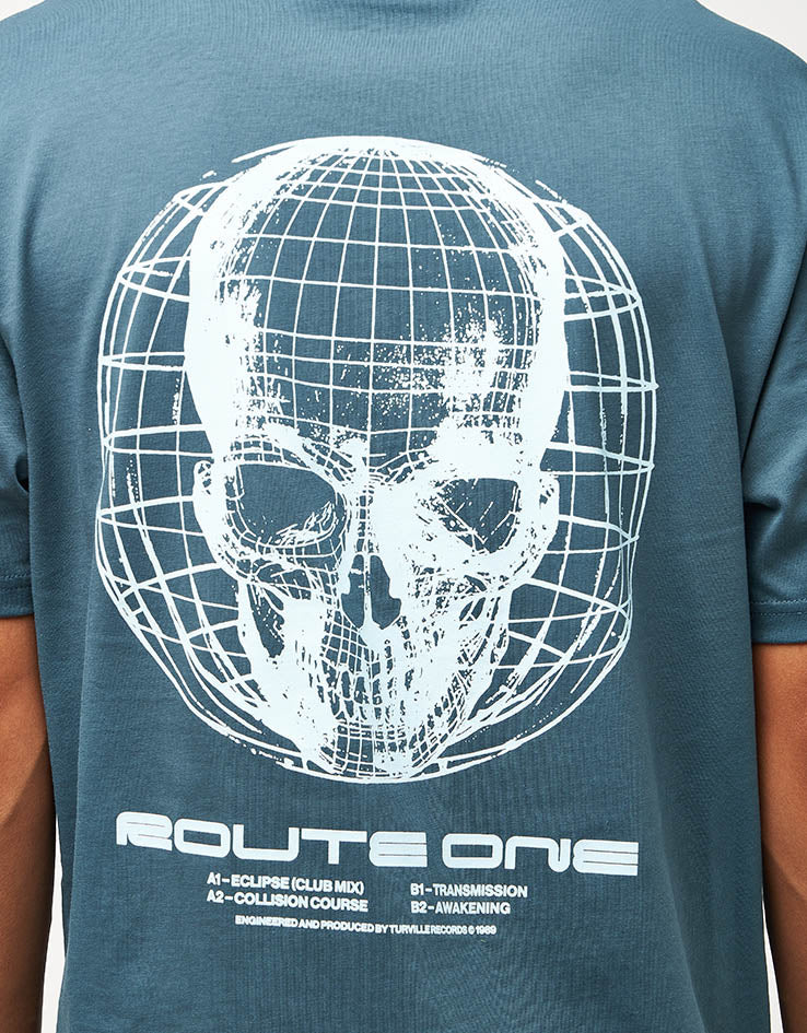 Route One Transmission Organic T-Shirt - Stargazer - Image 4