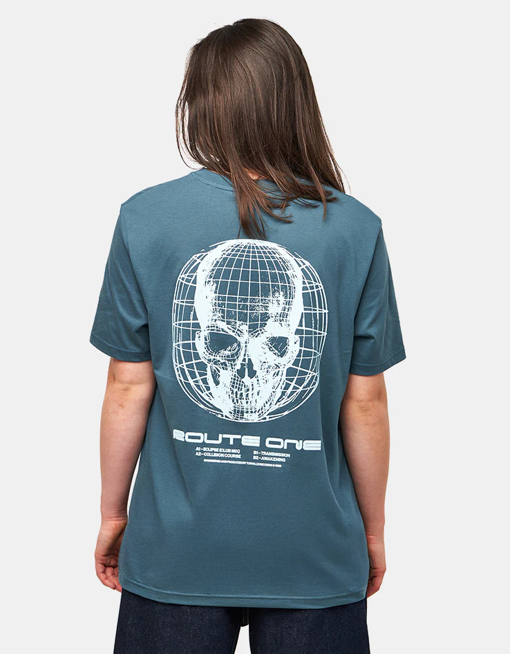 Route One Transmission Organic T-Shirt - Stargazer - Image 6