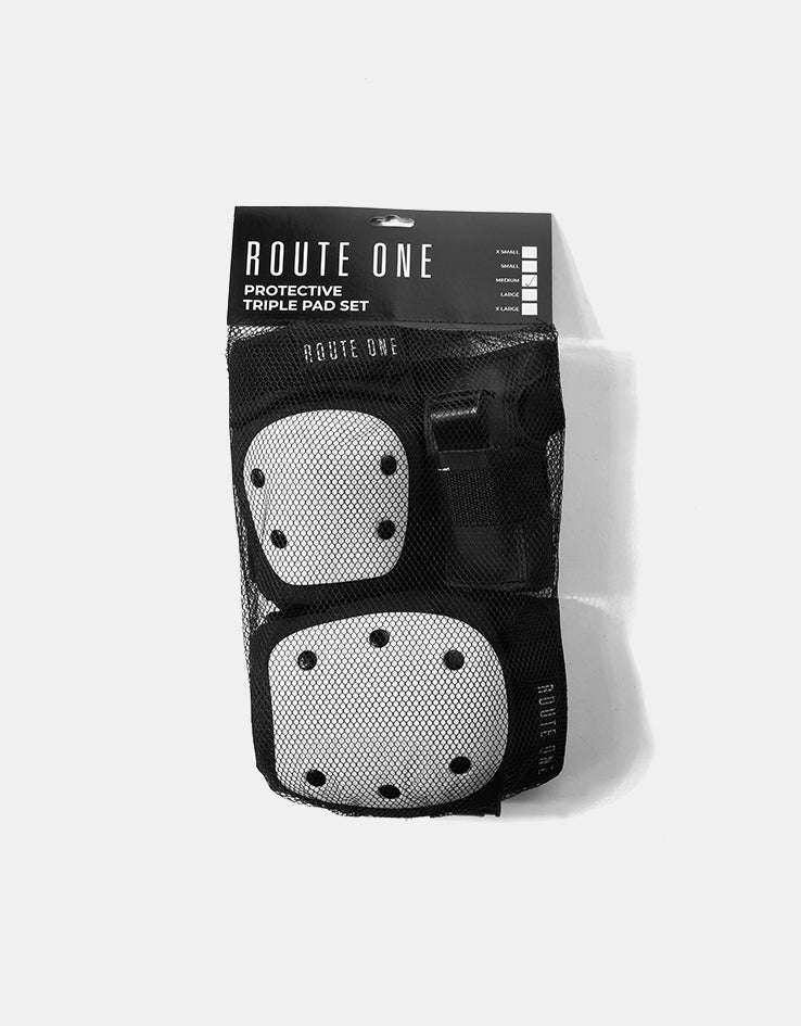Route One Triple Pad Set - Black/White - Image 2