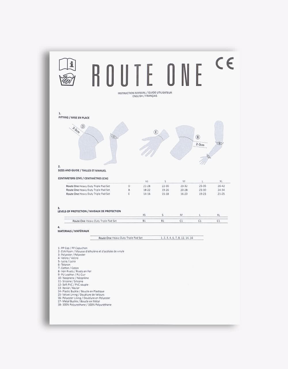 Route One Triple Pad Set - Black - Image 11