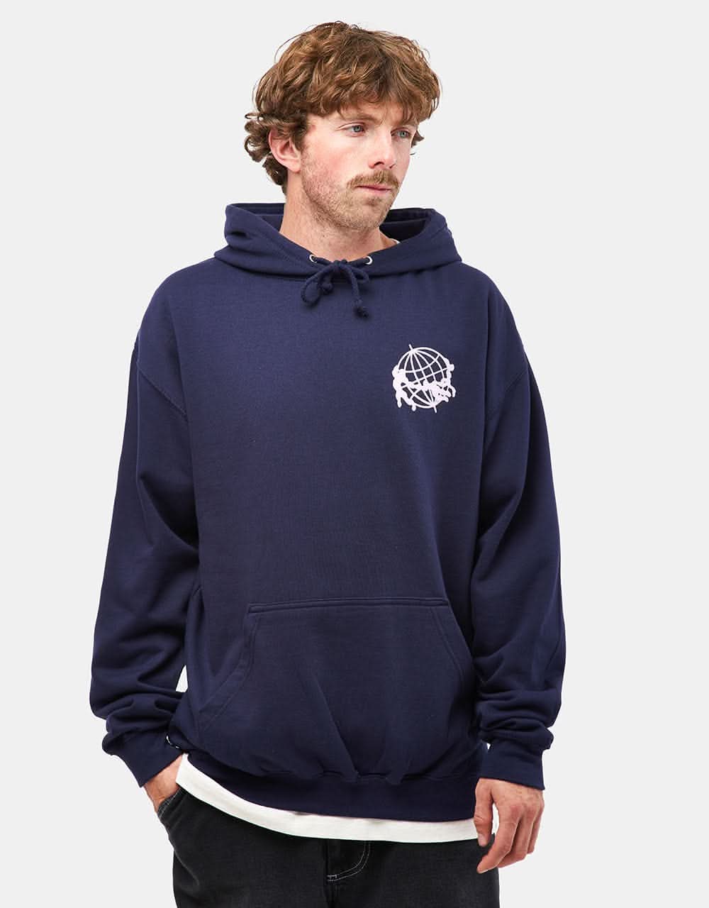 Route One Unity Midweight Pullover Hoodie - Oxford Navy - Image 2