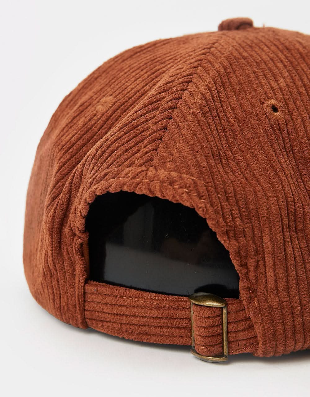 Route One Unstructured Cord 6 Panel Cap - Caramel - Image 3