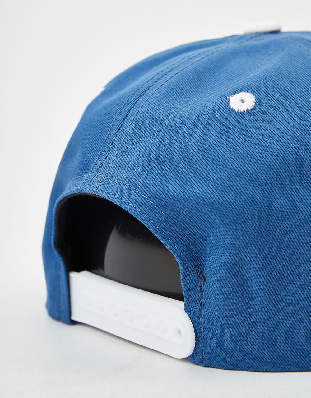 Route One Unstructured Snapback Cap - Air Force Blue/Natural - Image 3