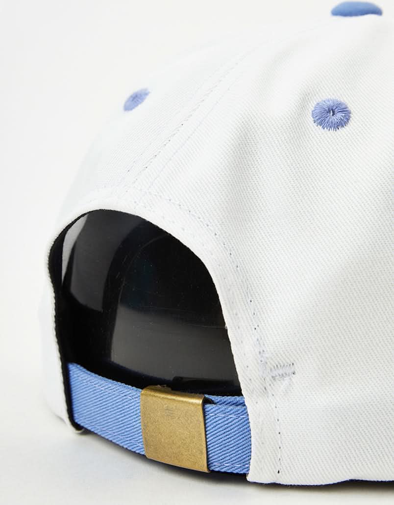 Route One Unstructured Strapback Cap - Natural/Lavender - Image 3