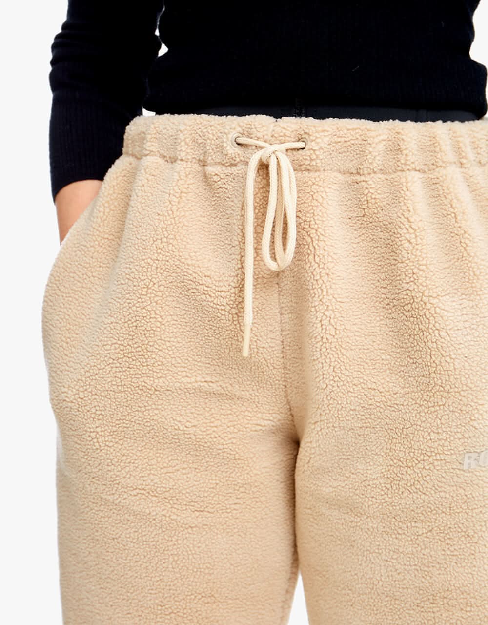 Route One Ursa Fleece Pants - Sand - Image 9