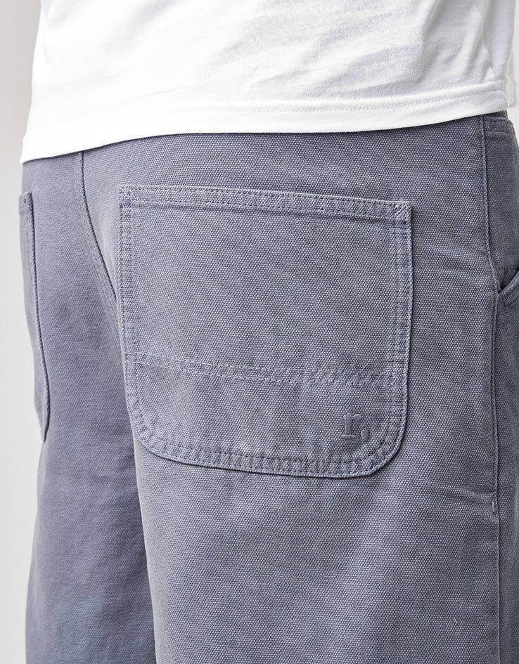 Route One Washed Canvas Shorts - Bering Sea - Image 5