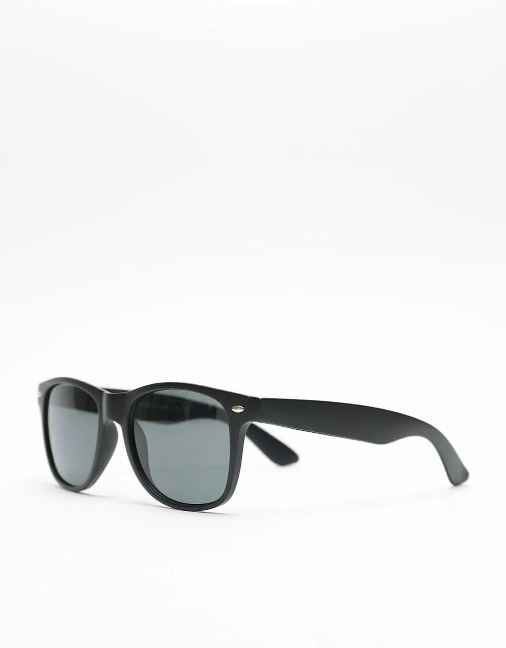 Route One Wayfarer Sunglasses - Matte Black - Image 2