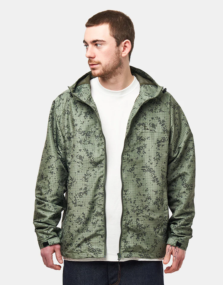 Route One Windbreaker Jacket - Digi Camo (Green) - Image 4