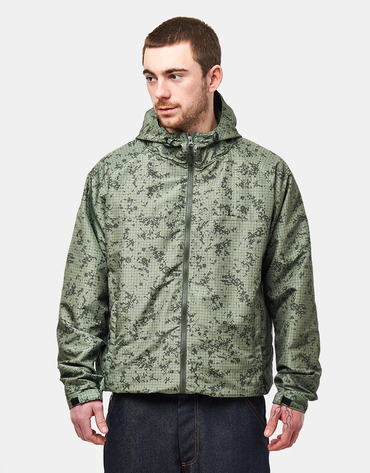 Route One Windbreaker Jacket - Digi Camo (Green) - Image 5