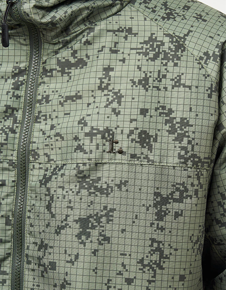 Route One Windbreaker Jacket - Digi Camo (Green) - Image 6