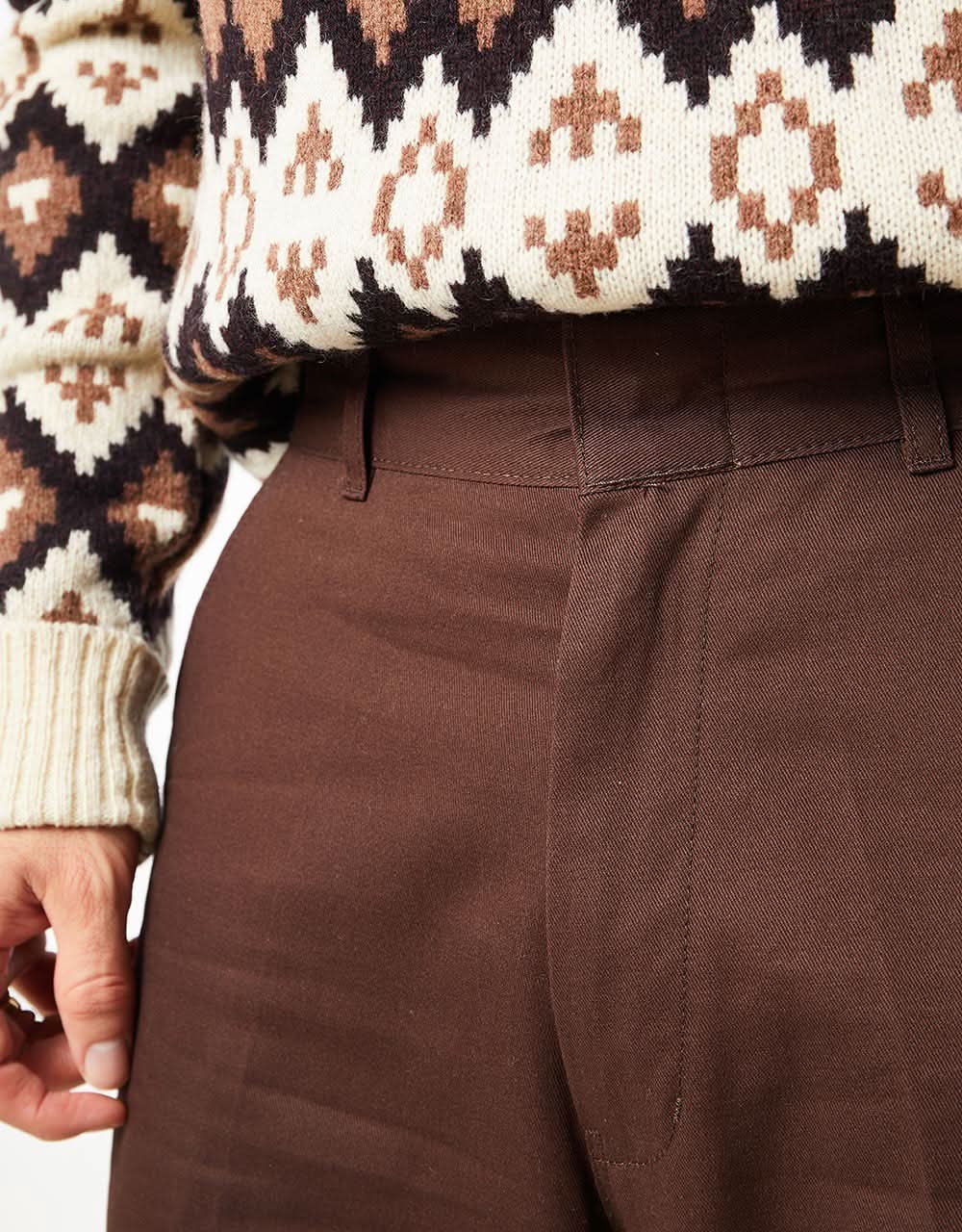 Route One Workpant - Dark Brown - Image 6