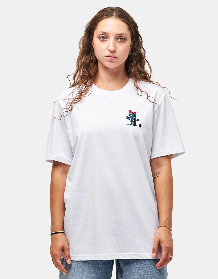 Route One Worldwide Chillers Organic T-Shirt - White - Image 6