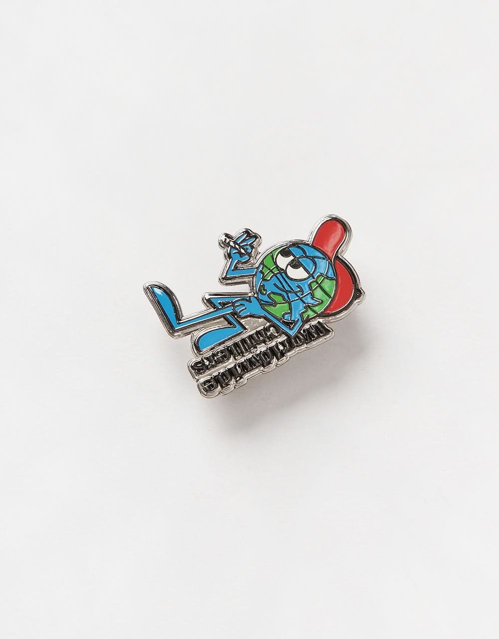Route One Worldwise Chillers Pin - Nickel - Image 2