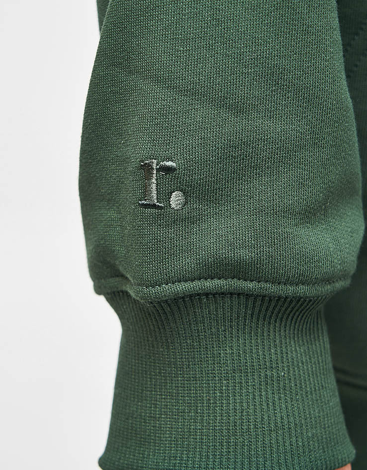Route One Zen Garden Heavyweight Hoodie - Forest Green - Image 7