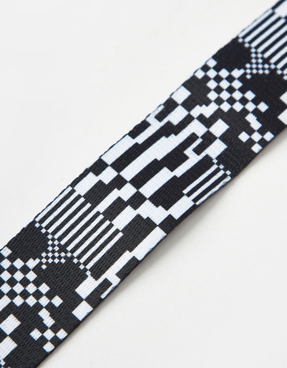 Router One Glitch Web Belt - Black/White - Image 4