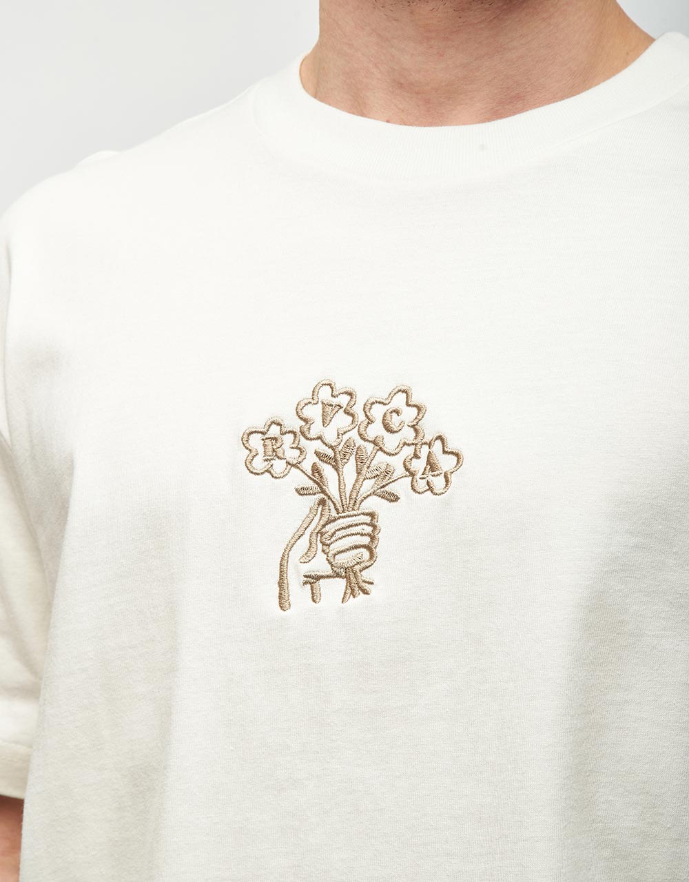 RVCA Thanks for Nothing T-Shirt - Salt - Image 4