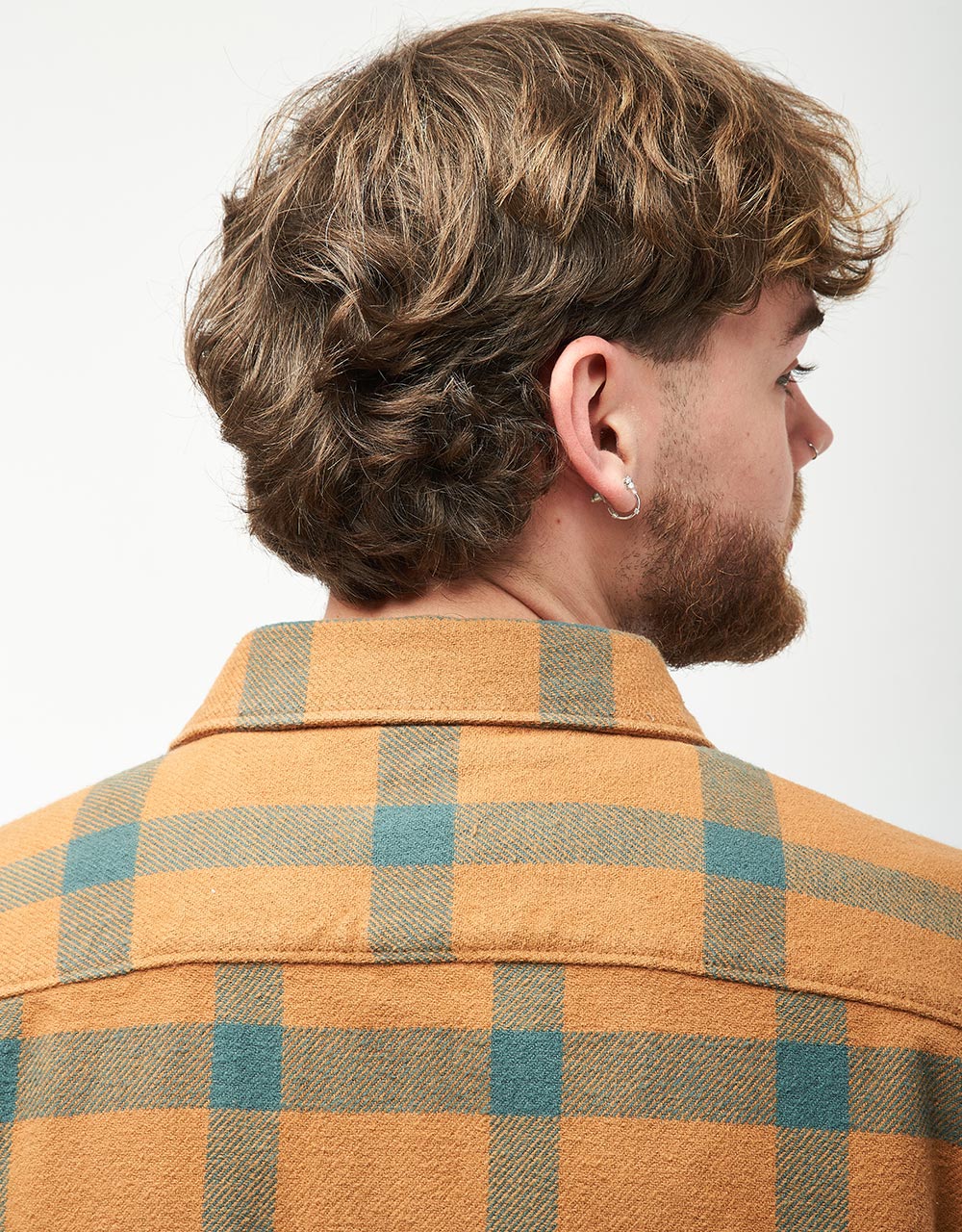 RVCA VA CPO L/S Shirt - Camel - Image 7