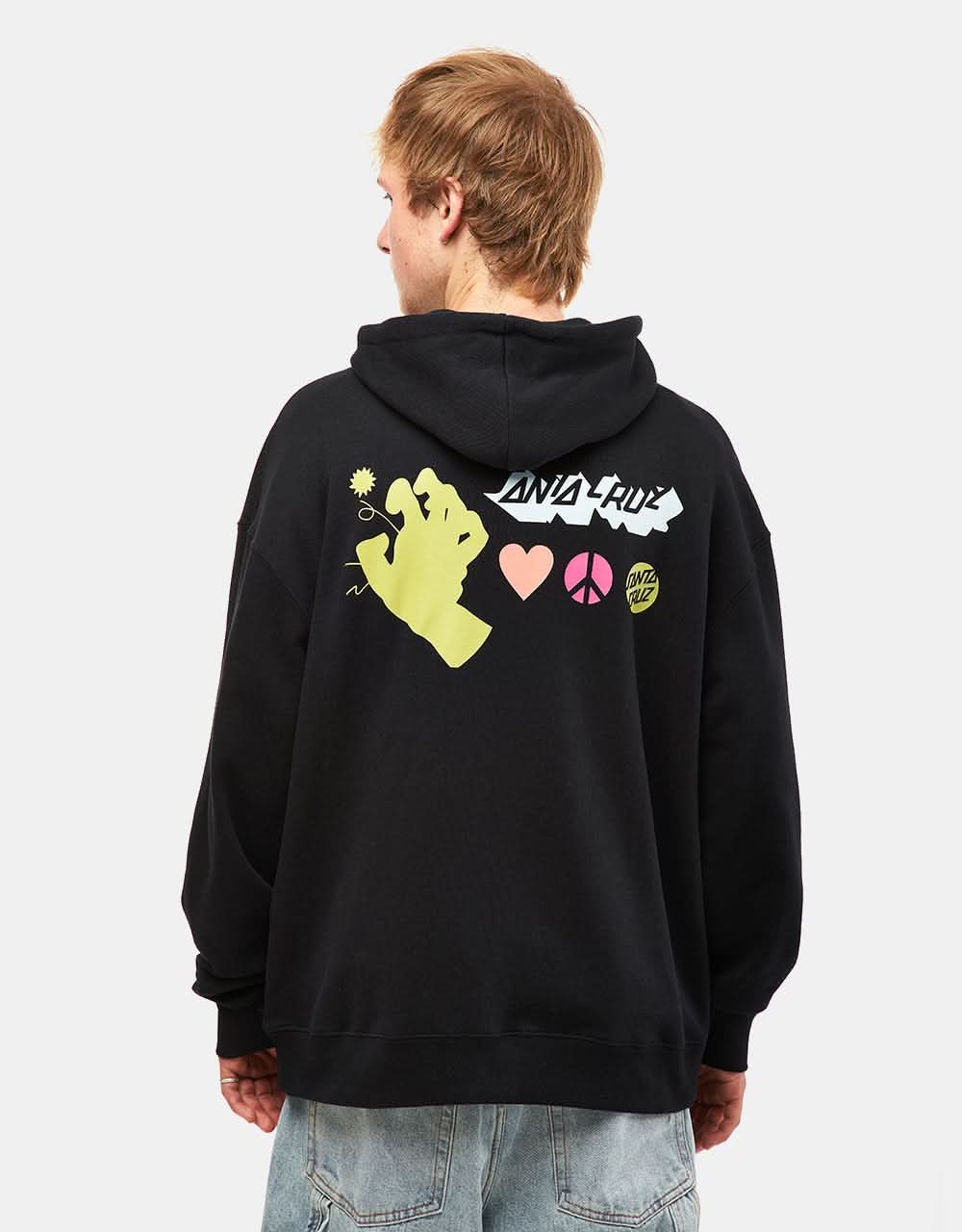 Santa Cruz All In Pullover Hoodie - Black - Image 2