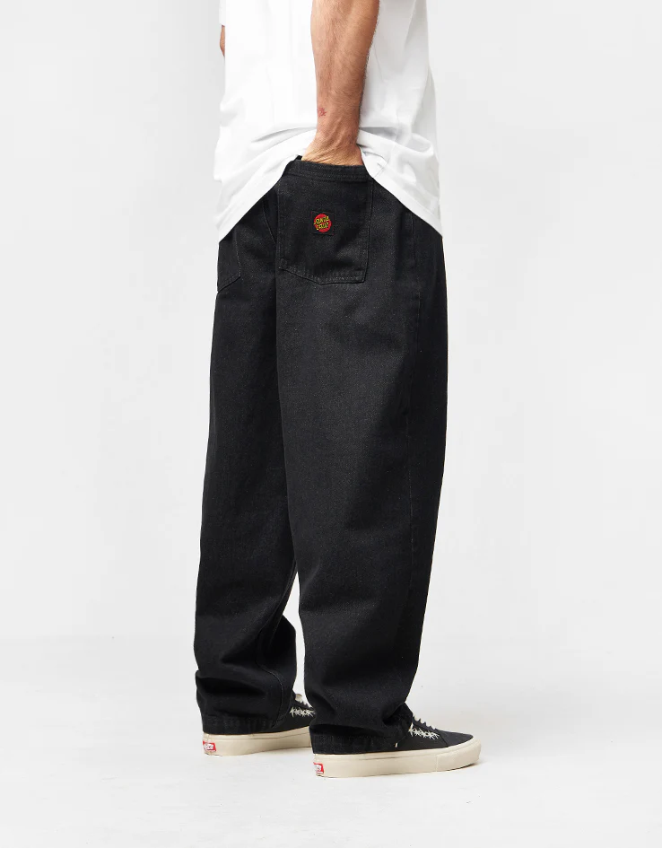 Santa Cruz Big Pants - Black Wash - Image 2