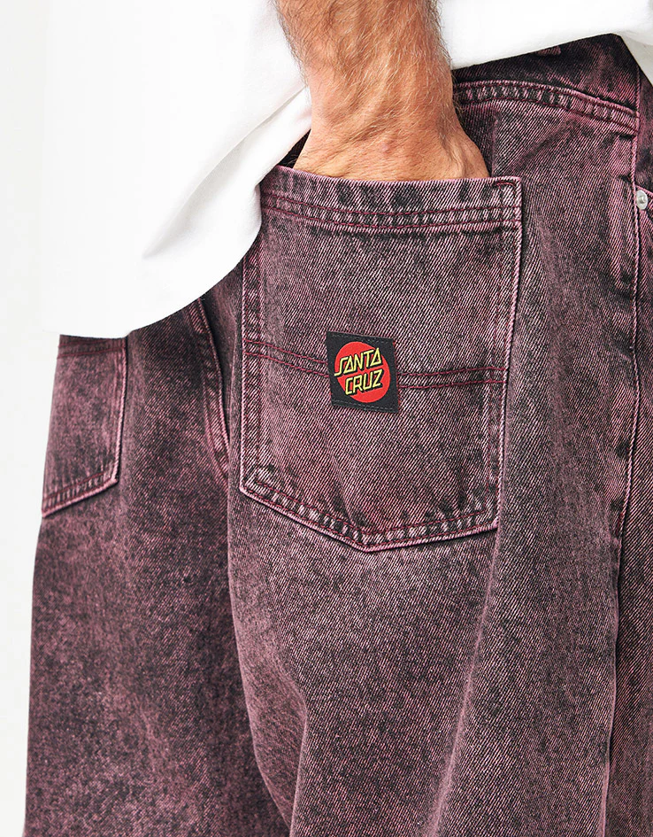 Santa Cruz Big Pants - Dark Cherry - Image 4