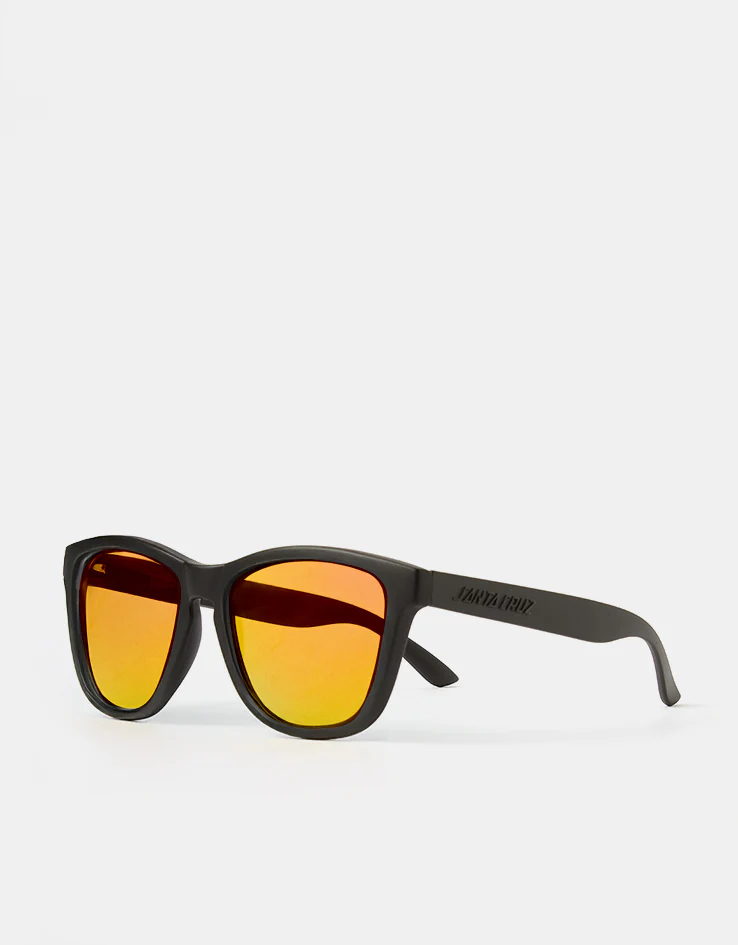 Santa Cruz Boss Strip Sunglasses - Black/Orange - Image 2