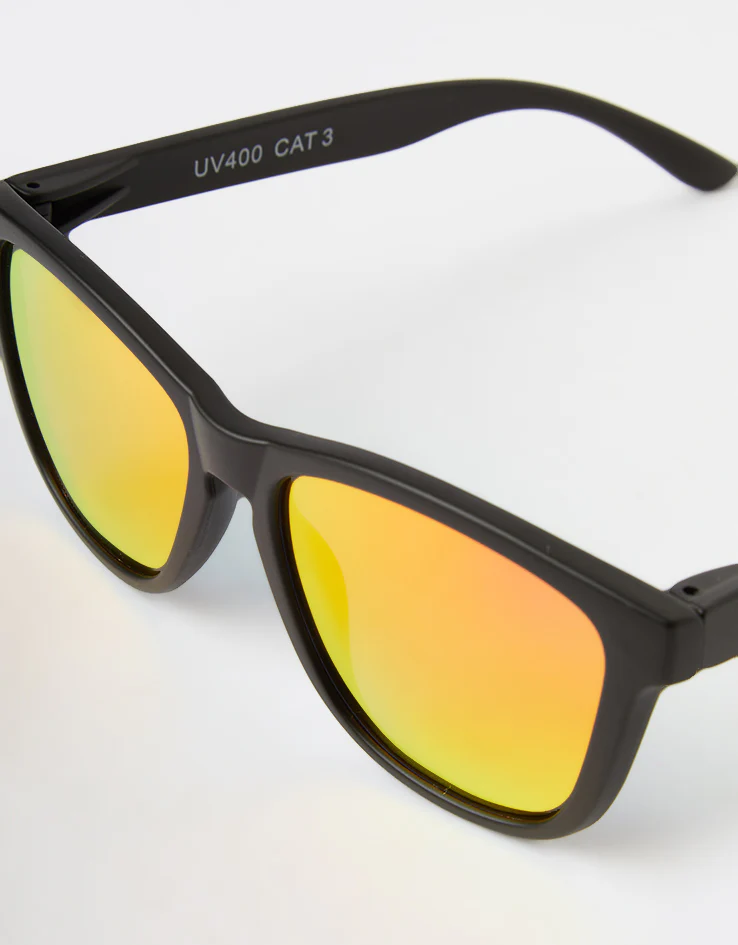 Santa Cruz Boss Strip Sunglasses - Black/Orange - Image 3