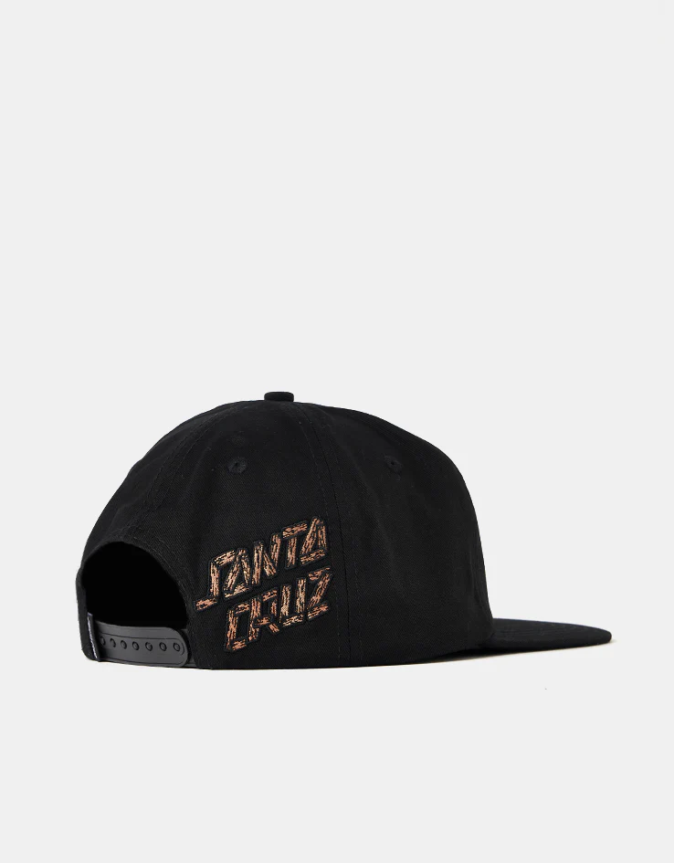 Santa Cruz Braun Great Outdoors Snapback Cap - Black - Image 3